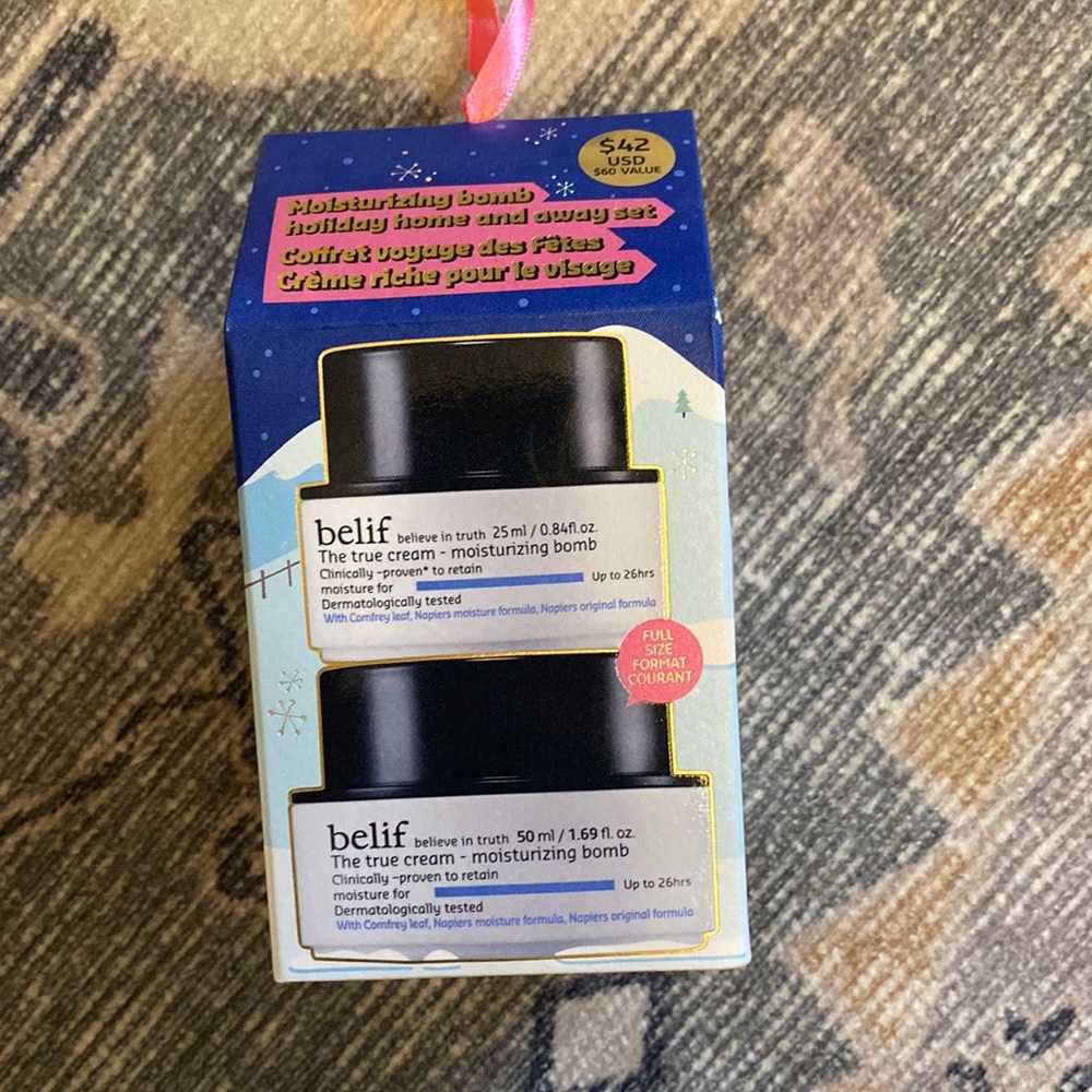 Belif Moisture Bomb Holiday Home and Away Set